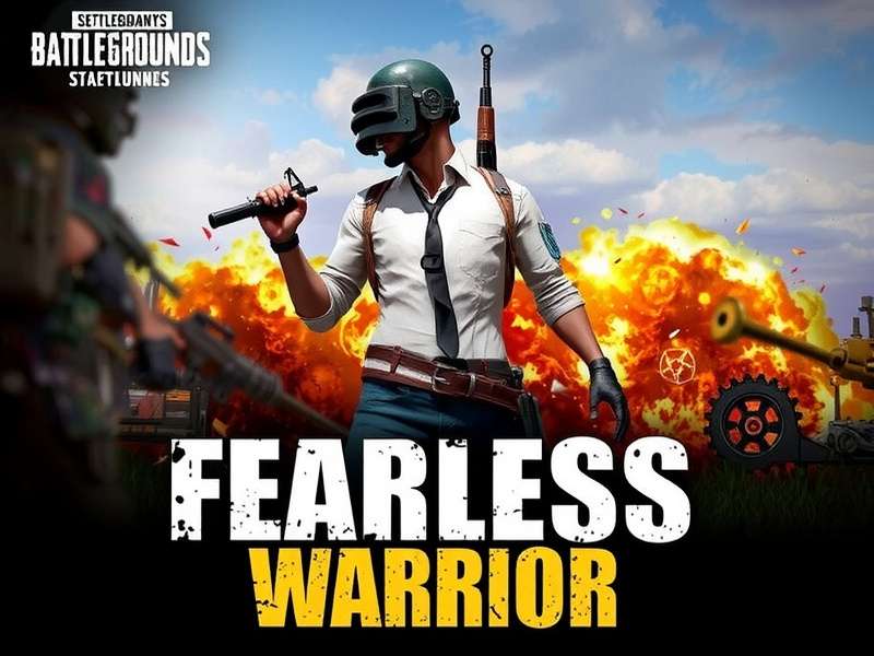 PUBG Fearless Warrior weapons and equipment